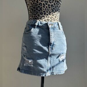 Adamas DENIM mini skirt